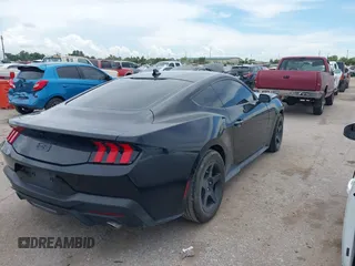 2024 Ford Mustang EcoBoost with VIN 1FA6P8THXR5108721, listed as a IAAI auction lot 42570556 with 26,621 mi miles and . Bid and sale history available at DreamBid. Image 4.