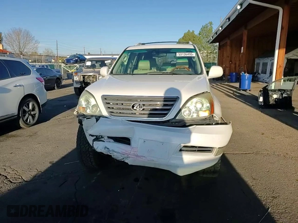 2006 Lexus GX with VIN JTJBT20X260122373, listed as a Copart auction lot 53136495 with 185,332 mi miles and Salvage Title. Bid and sale history available at carsss.com. Image 11.