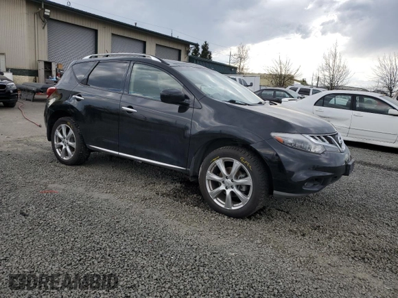 2013 Nissan Murano LE with VIN JN8AZ1MW4DW310836, listed as a Copart auction lot 50232225 with 106,993 mi miles and Salvage Title. Bid and sale history available at DreamBid. Image 4.