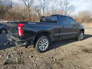 2022 Chevrolet Silverado 1500 Custom with VIN 1GCPYBEK9NZ127961, listed as a Copart auction lot 52880535 with 64,591 mi miles and Salvage Title. Bid and sale history available at DreamBid. Image 3.