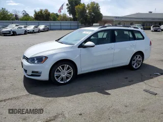 2015 Volkswagen Golf SportWagen TDI SE with VIN 3VWCA7AU5FM520105, listed as a Copart auction lot 71057704 with 96,457 mi miles and Salvage Title. Bid and sale history available at carsss.com. Image 1.