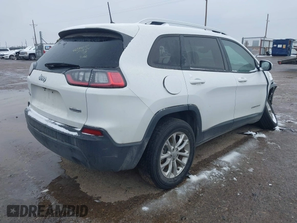 2021 Jeep Cherokee Latitude z VIN 1C4PJMCB8MD125181, wystawiony jako IAAI lot #41273576 z przebiegiem 47 550 mil mil oraz . Historia ofert i sprzedaży dostępna na DreamBid. Obrazek 4.