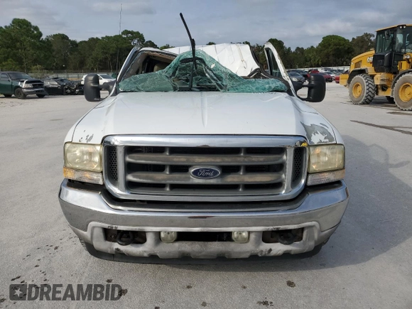 2002 Ford F-250 XL with VIN 1FTNW20S32EA38538, listed as a Copart auction lot 76174884 with 203,007 mi miles and Non Repairable. Bid and sale history available at DreamBid. Image 5.