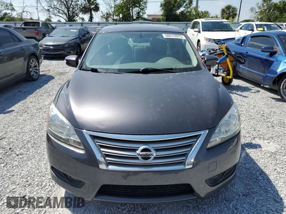 2013 Nissan Sentra SL with VIN 3N1AB7APXDL638058, listed as a Copart auction lot 50915975 with 112,715 mi miles and Salvage Title. Bid and sale history available at DreamBid. Image 5.