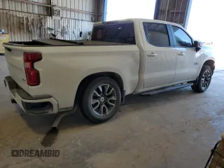 2024 Chevrolet Silverado 1500 RST with VIN 1GCPADED9RZ140250, listed as a Copart auction lot 77945184 with 21,301 mi miles and Salvage Title. Bid and sale history available at carsss.com. Image 3.