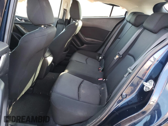 2016 Mazda 3 i Sport with VIN JM1BM1J72G1331827, listed as a Copart auction lot 47018765 with 72,116 mi miles and Salvage Title. Bid and sale history available at DreamBid. Image 10.