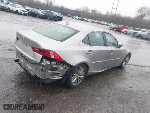 2014 Lexus IS 250 with VIN JTHCF1D22E5010356, listed as a IAAI auction lot 41869768 with 139,010 mi miles and . Bid and sale history available at DreamBid. Image 4.