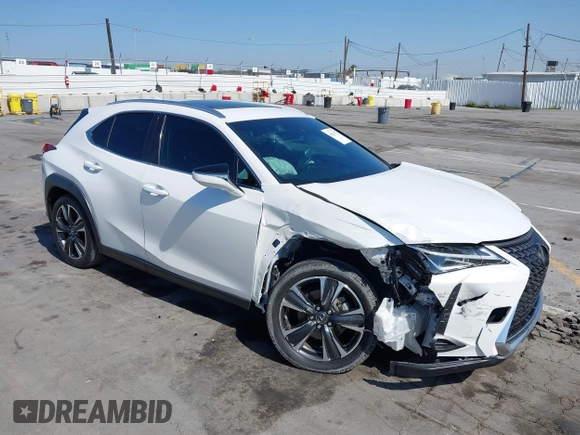 2020 Lexus UX 200 с VIN JTHP3JBH9L2022648, выставлен на аукционе IAAI как лот 42223772 с пробегом 35 128 миль миль и . История ставок и продаж доступна на DreamBid. Изображение 1.