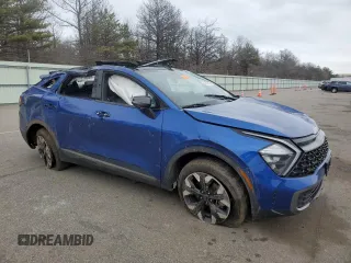 2023 Kia Sportage X-Line with VIN 5XYK6CAF4PG004732, listed as a Copart auction lot 47079635 with 31,841 mi miles and Salvage Title. Bid and sale history available at DreamBid. Image 4.