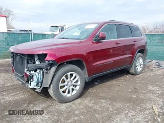 2021 Jeep Grand Cherokee Laredo E z VIN 1C4RJFAG7MC534037, wystawiony jako IAAI lot #41598511 z przebiegiem 55 107 mil mil oraz . Historia ofert i sprzedaży dostępna na DreamBid. Obrazek 2.