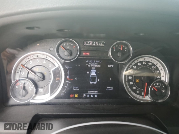 2016 Ram 1500 Lone Star with VIN 1C6RR6LM2GS225699, listed as a Copart auction lot 68016464 with 235,904 mi miles and Clean Title. Bid and sale history available at DreamBid. Image 9.