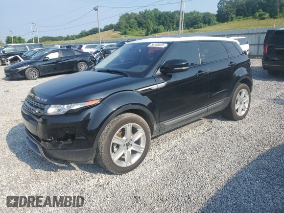 2013 Land Rover Range Rover Evoque Pure Premium with VIN SALVR2BG3DH711063, listed as a Copart auction lot 58780025 with 97,705 mi miles and Salvage title. Bid and sale history available at DreamBid. Image 1.