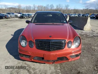 2003 Mercedes-Benz E-Class 5.5L AMG with VIN WDBUF76J83A285682, listed as a Copart auction lot 45275755 with 138,419 mi miles and Salvage Title. Bid and sale history available at carsss.com. Image 5.