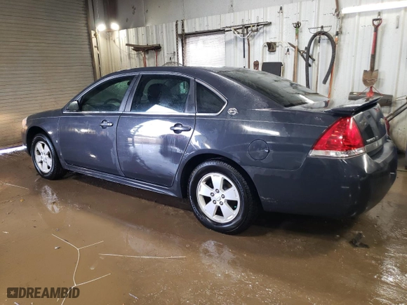2009 Chevrolet Impala 3.5L LT with VIN 2G1WT57K291310585, listed as a Copart auction lot 46852515 with 130,068 mi miles and Salvage Title. Bid and sale history available at carsss.com. Image 2.