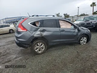 2012 Honda CR-V EX-L with VIN JHLRM4H77CC023270, listed as a Copart auction lot 47892455 with 0 mi miles and Salvage Title. Bid and sale history available at carsss.com. Image 3.