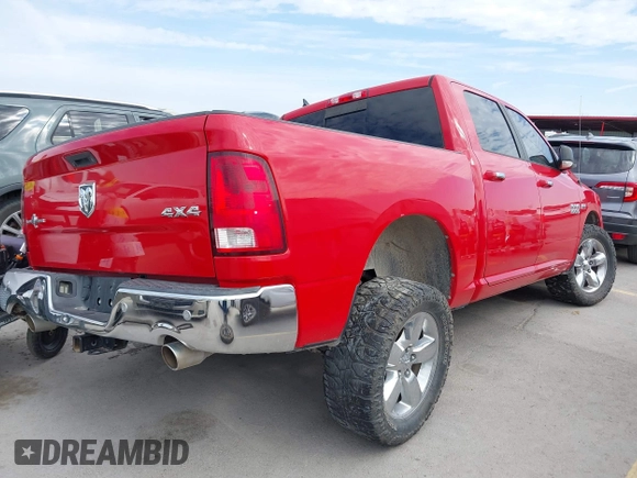 2015 Ram 1500 Big Horn with VIN 1C6RR7LT0FS717885, listed as a IAAI auction lot 41683828 with 179,623 mi miles and . Bid and sale history available at DreamBid. Image 4.