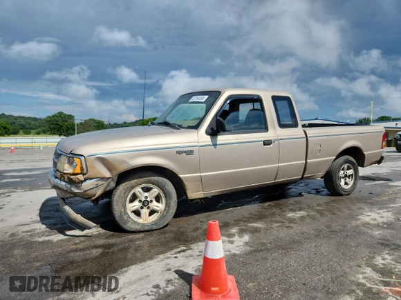 1993 Ford Ranger STX with VIN 1FTCR14X9PPA85437, listed as a Copart auction lot 63164895 with 447,353 mi miles and Salvage title. Bid and sale history available at DreamBid. Image 1.