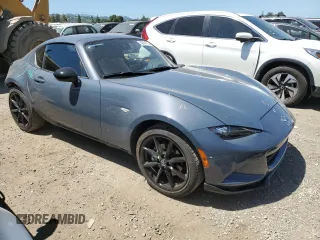 2020 Mazda MX-5 Miata Club with VIN JM1NDAL70L0418572, listed as a Copart auction lot 52884714 with 9,532 mi miles and . Bid and sale history available at DreamBid. Image 4.