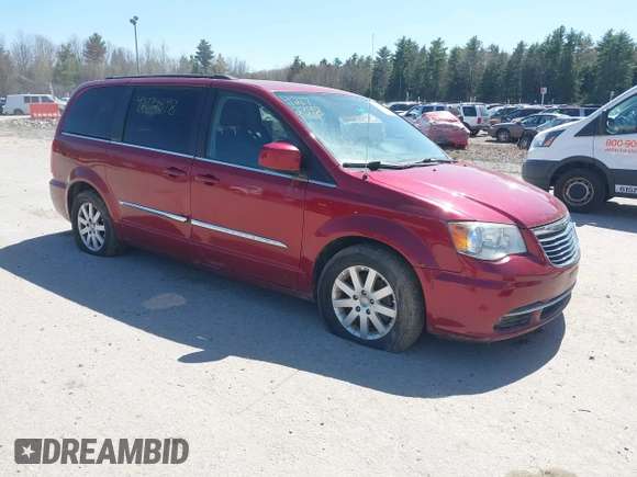 2014 Chrysler Town & Country Touring with VIN 2C4RC1BG8ER437451, listed as a IAAI auction lot 42172398 with 148,297 mi miles and . Bid and sale history available at DreamBid. Image 1.