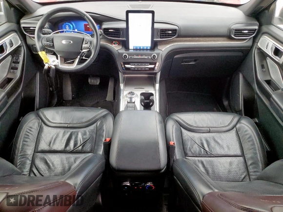 2020 Ford Explorer Platinum with VIN 1FM5K8HC0LGC24311, listed as a Copart auction lot 53174255 with 44,022 mi miles and Clean title. Bid and sale history available at DreamBid. Image 8.