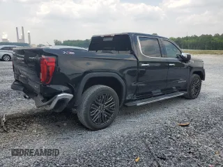 2022 GMC Sierra 1500 SLT with VIN 3GTU9DEDXNG122149, listed as a Copart auction lot 59527815 with 51,527 mi miles and Salvage title. Bid and sale history available at DreamBid. Image 3.