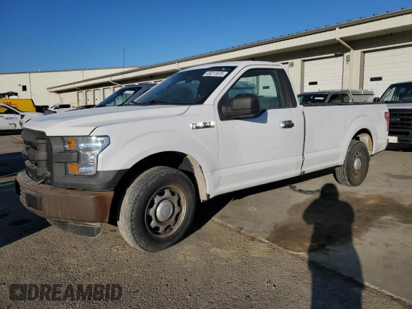 2016 Ford F-150 XL with VIN 1FTMF1C8XGKD21355, listed as a Copart auction lot 45011875 with 251,182 mi miles and Salvage Title. Bid and sale history available at carsss.com. Image 1.