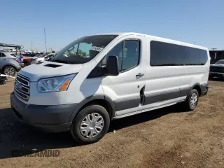 2017 Ford Transit XL with VIN 1FBZX2ZM7HKA72693, listed as a Copart auction lot 51142645 with 146,063 mi miles and Salvage Title. Bid and sale history available at DreamBid. Image 1.
