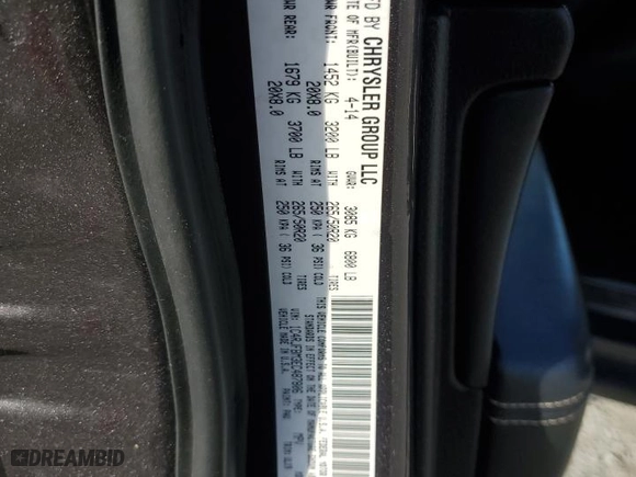 2014 Jeep Grand Cherokee Limited with VIN 1C4RJFBM3EC487806, listed as a Copart auction lot 45667565 with 118730 miles and Salvage Title. Bid and sale history available at carsss.com. Image 13.