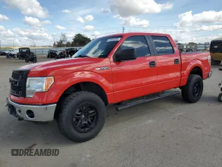 2014 Ford F-150 XL with VIN 1FTFW1EF9EKE57512, listed as a Copart auction lot 51304995 with 152,456 mi miles and Salvage Title. Bid and sale history available at carsss.com. Image 1.