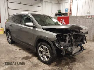 2021 GMC Terrain SLT with VIN 3GKALPEV5ML337611, listed as a IAAI auction lot 42286132 with 87,447 mi miles and . Bid and sale history available at DreamBid. Image 1.