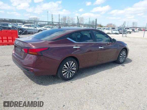 2024 Nissan Altima SV with VIN 1N4BL4DV1RN407831, listed as a IAAI auction lot 41979817 with 44,829 mi miles and . Bid and sale history available at DreamBid. Image 4.