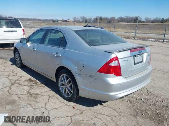 2011 Ford Fusion SEL with VIN 3FAHP0CG5BR195576, listed as a IAAI auction lot 41590285 with 80,389 mi miles. Bid and sale history available at carsss.com. Image 3.