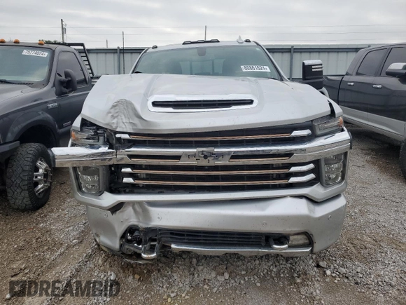 2022 Chevrolet Silverado 3500HD High Country with VIN 1GC4YVEY0NF270579, listed as a Copart auction lot 80861624 with 0 mi miles and Salvage Title. Bid and sale history available at carsss.com. Image 5.