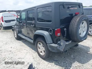 2017 Jeep Wrangler Unlimited Sport with VIN 1C4BJWDG6HL699547, listed as a IAAI auction lot 42652658 with 89,286 mi miles and . Bid and sale history available at DreamBid. Image 3.