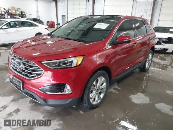 2020 Ford Edge Titanium z VIN 2FMPK4K98LBB39819, wystawiony jako IAAI lot #41947377 z przebiegiem 69 467 mil mil oraz . Historia ofert i sprzedaży dostępna na DreamBid. Obrazek 17.