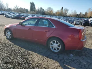 2008 Cadillac CTS AWD w/1SB with VIN 1G6DT57V680157361, listed as a Copart auction lot 83477184 with 0 mi miles and Salvage Title. Bid and sale history available at carsss.com. Image 2.