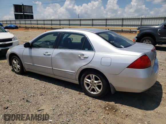2006 Honda Accord LX SE with VIN 1HGCM56306A047940, listed as a Copart auction lot 61636365 with 197,560 mi miles and Clean title. Bid and sale history available at DreamBid. Image 2.
