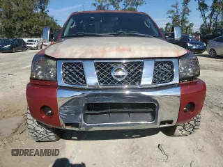 2004 Nissan Titan SE with VIN 1N6AA06A74N508277, listed as a Copart auction lot 87801695 with 124,137 mi miles and Clean Title. Bid and sale history available at carsss.com. Image 5.