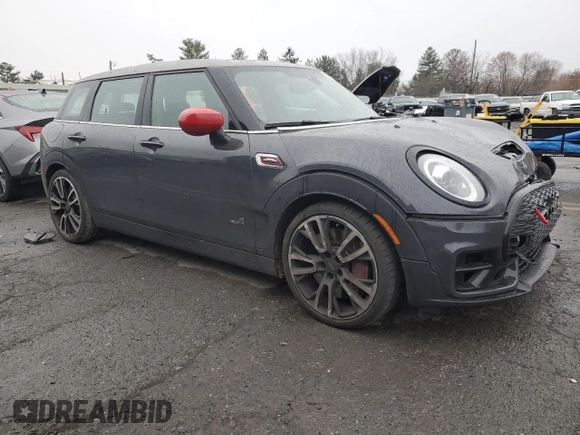 2020 MINI Clubman John Cooper Works with VIN WMWJZ9C06L2L57246, listed as a Copart auction lot 82955794 with 0 mi miles and Salvage Title. Bid and sale history available at carsss.com. Image 4.