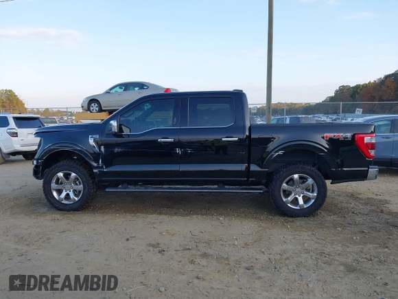 2022 Ford F-150 XL with VIN 1FTFW1E88NFA58181, listed as a IAAI auction lot 40763083 with 39,440 mi miles. Bid and sale history available at carsss.com. Image 15.