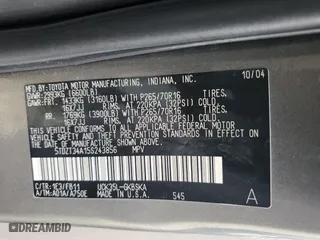 2005 Toyota Sequoia SR5 with VIN 5TDZT34A15S243856, listed as a Copart auction lot 48631245 with 221,965 mi miles and Salvage Title. Bid and sale history available at carsss.com. Image 13.