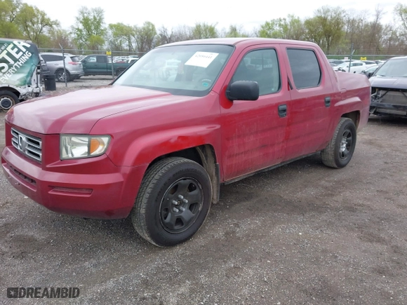 2006 Honda Ridgeline RT with VIN 2HJYK16276H535600, listed as a IAAI auction lot 42056441 with 221,671 mi miles. Bid and sale history available at carsss.com. Image 2.