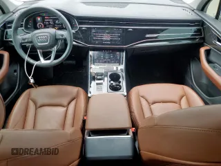 2023 Audi Q7 Premium with VIN WA1ACBF76PD006622, listed as a Copart auction lot 54844615 with 17,101 mi miles and Salvage title. Bid and sale history available at DreamBid. Image 8.
