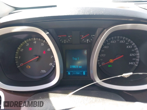 2011 Chevrolet Equinox LTZ with VIN 2CNFLGE50B6328409, listed as a IAAI auction lot 41814881 with 111,581 mi miles. Bid and sale history available at carsss.com. Image 7.