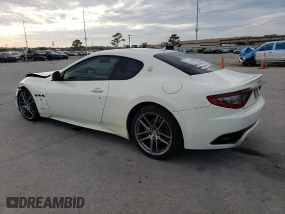 2017 Maserati GranTurismo Sport с VIN ZAM45VLA6H0241119, выставлен на аукционе Copart как лот 42140684 с пробегом 31 338 миль миль и . История ставок и продаж доступна на DreamBid. Изображение 2.