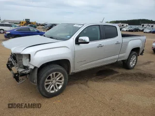 2015 GMC Canyon 2WD SLT with VIN 1GTG5CE32F1126691, listed as a Copart auction lot 51075015 with 111,400 mi miles and Salvage Title. Bid and sale history available at carsss.com. Image 1.