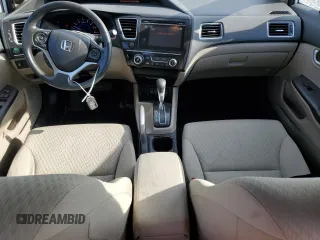 2015 Honda Civic EX with VIN 19XFB2F82FE004161, listed as a Copart auction lot 56061885 with 165,684 mi miles and Clean Title. Bid and sale history available at DreamBid. Image 8.