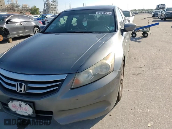 2012 Honda Accord EX with VIN 1HGCP2F7XCA010592, listed as a Copart auction lot 64539515 with 284,296 mi miles and Salvage title. Bid and sale history available at DreamBid. Image 13.