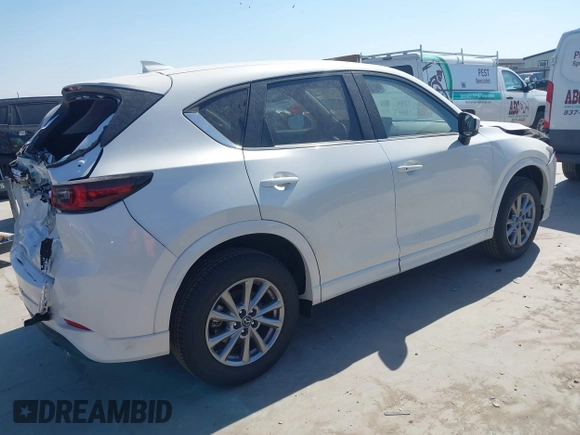 2025 Mazda CX-5 2.5 S Preferred Package with VIN JM3KFBCL0S0584158, listed as a IAAI auction lot 41759350 with 2,696 mi miles. Bid and sale history available at carsss.com. Image 22.