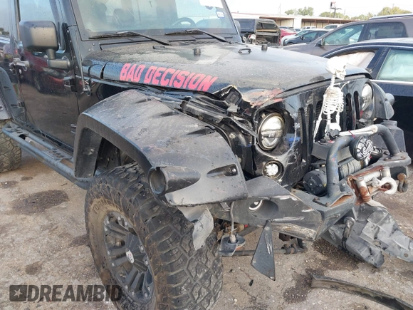 2013 Jeep Wrangler Unlimited Rubicon with VIN 1C4BJWFG2DL531203, listed as a IAAI auction lot 40729064 with 84,296 mi miles. Bid and sale history available at carsss.com. Image 6.